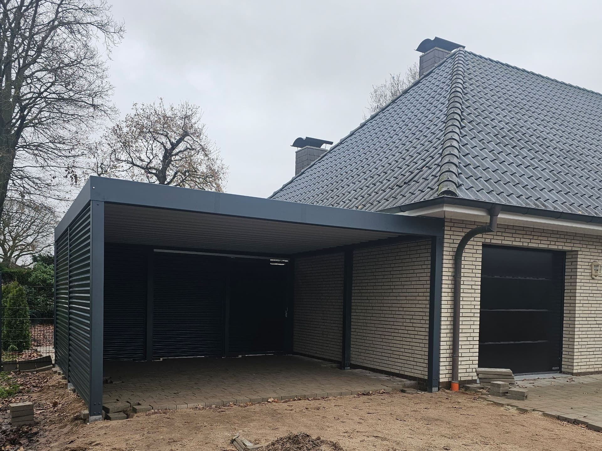 Carport aus Metall: Die besten Designs für Ihr Zuhause