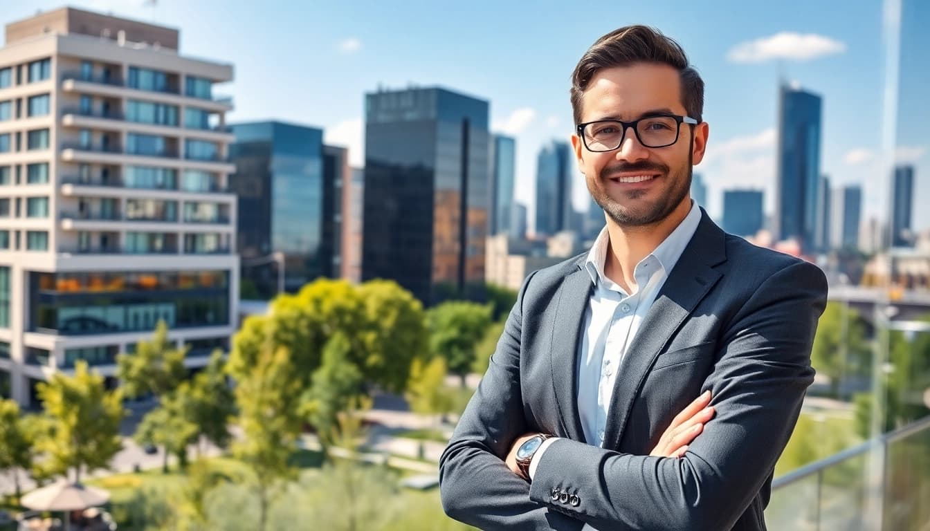 Immobilienmakler Frankfurt Ginnheim präsentiert moderne Immobilien in einer urbanen Umgebung.