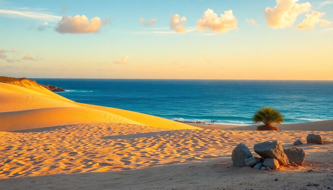 Erleben Sie die majestätischen Dünen von Corralejo, eine der besten sehenswürdigkeiten fuerteventura.