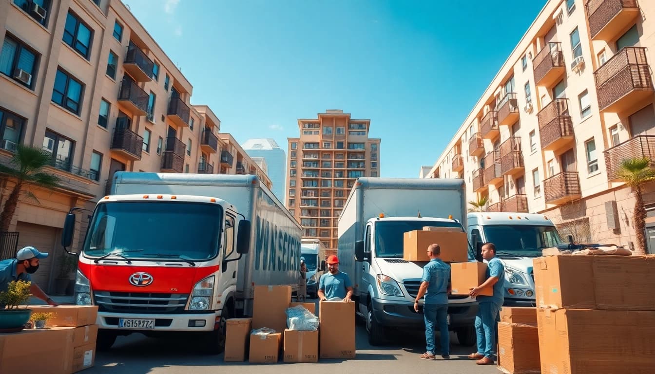 Umzugsunternehmen Bruchsal bietet professionelle Umzugsdienste in einer urbanen Umgebung an.