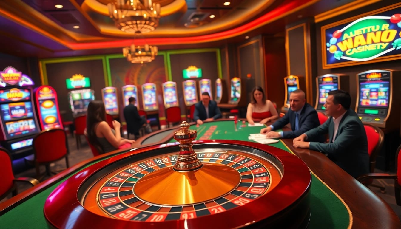 Exciting online gambling scene with engaging roulette and poker games at https://uu88.agency/ creating a thrilling atmosphere.