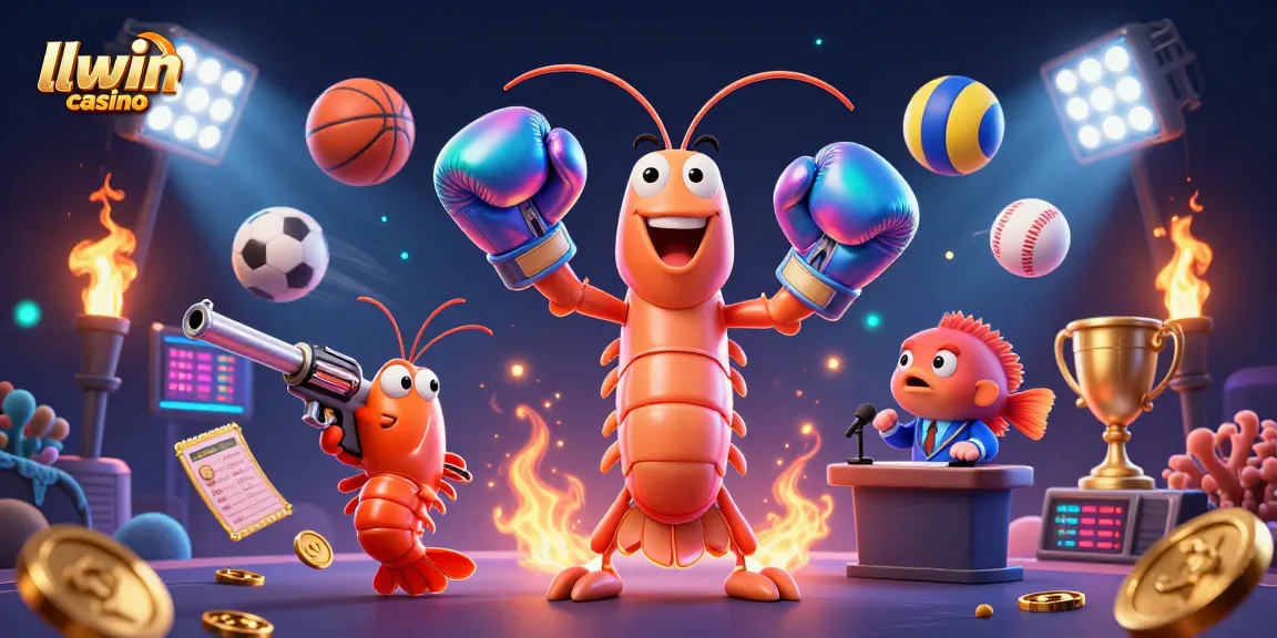 Experience the thrills of llwin casino with vibrant characters and dynamic gaming elements.