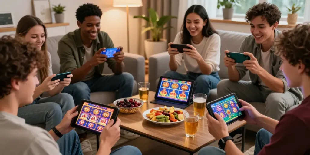 Erlebe spannenden Spaß mit mobilen Casinos in Österreich in gemütlicher Runde beim Spielen.