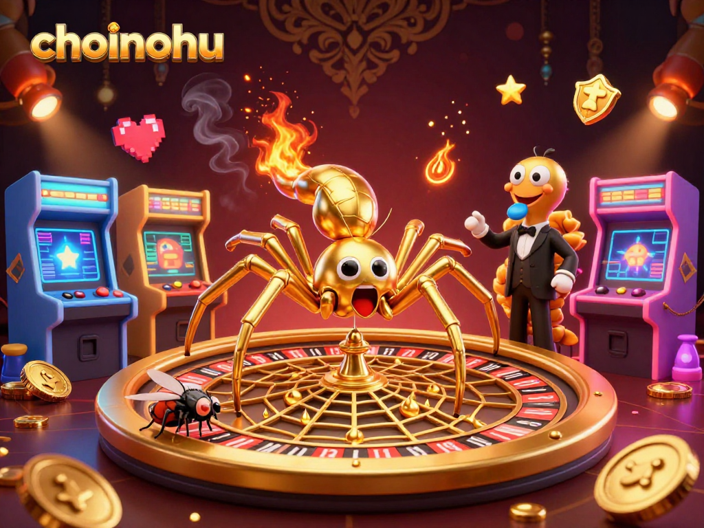 Engage with choinohu's thrilling roulette game featuring vibrant characters and dazzling graphics.