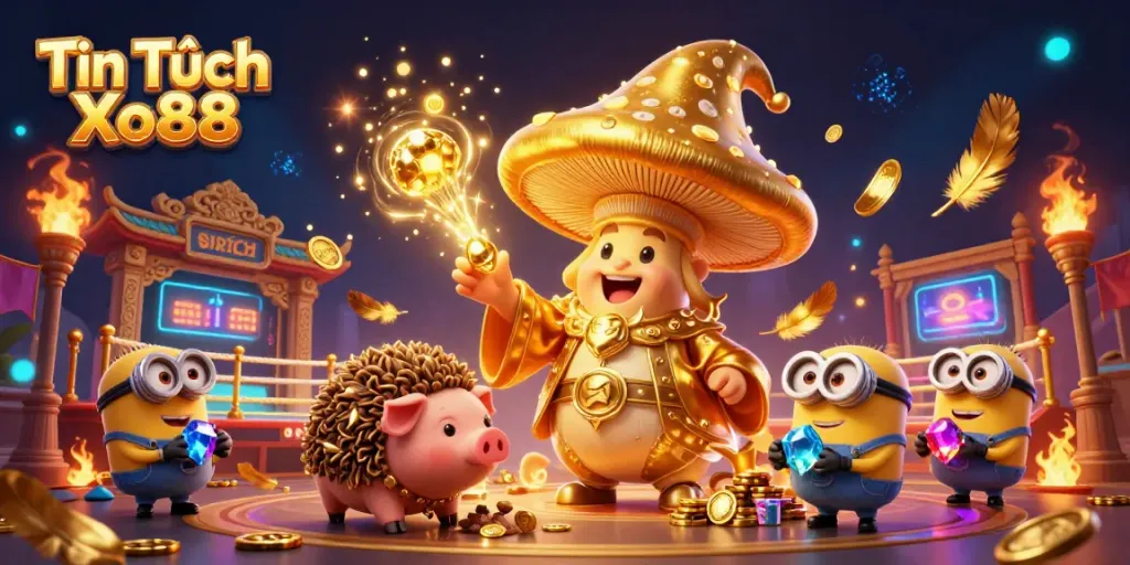 Win big at Tin Tức Xo88 with an enchanting casino adventure featuring magical characters and vibrant gaming elements.