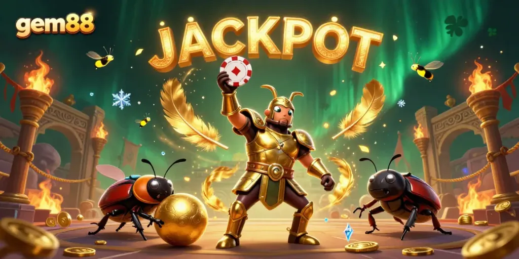 Experience the excitement of gem88 with a victorious beetle and a magical atmosphere.
