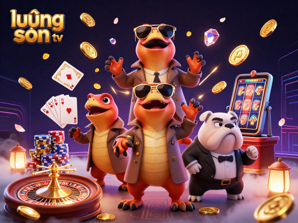 Experience lương sơn tv in a vibrant casino scene where raptors attempt a clever heist.