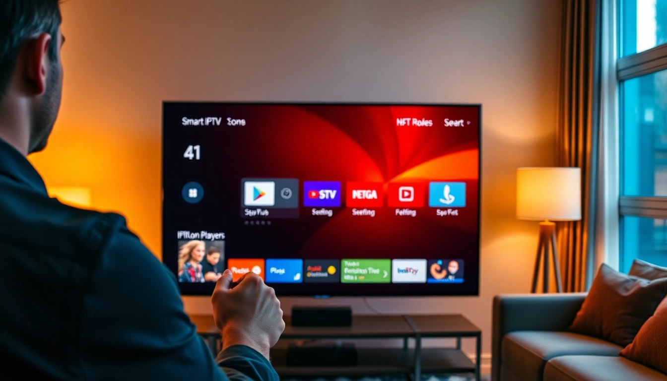 Watch IPTV Smarters Player at home for seamless streaming of channels and shows on iptv-smarters-player.net.