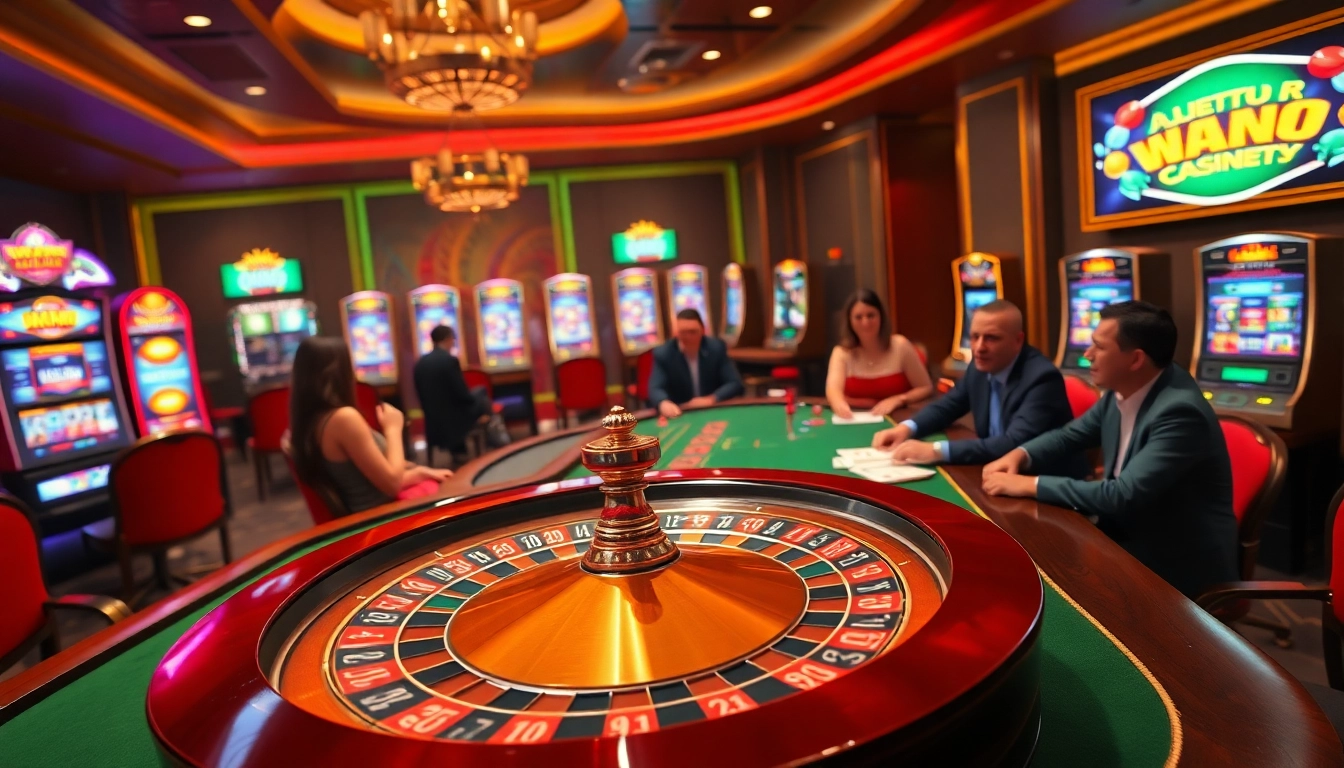 Exciting online gambling scene with engaging roulette and poker games at https://uu88.agency/ creating a thrilling atmosphere.