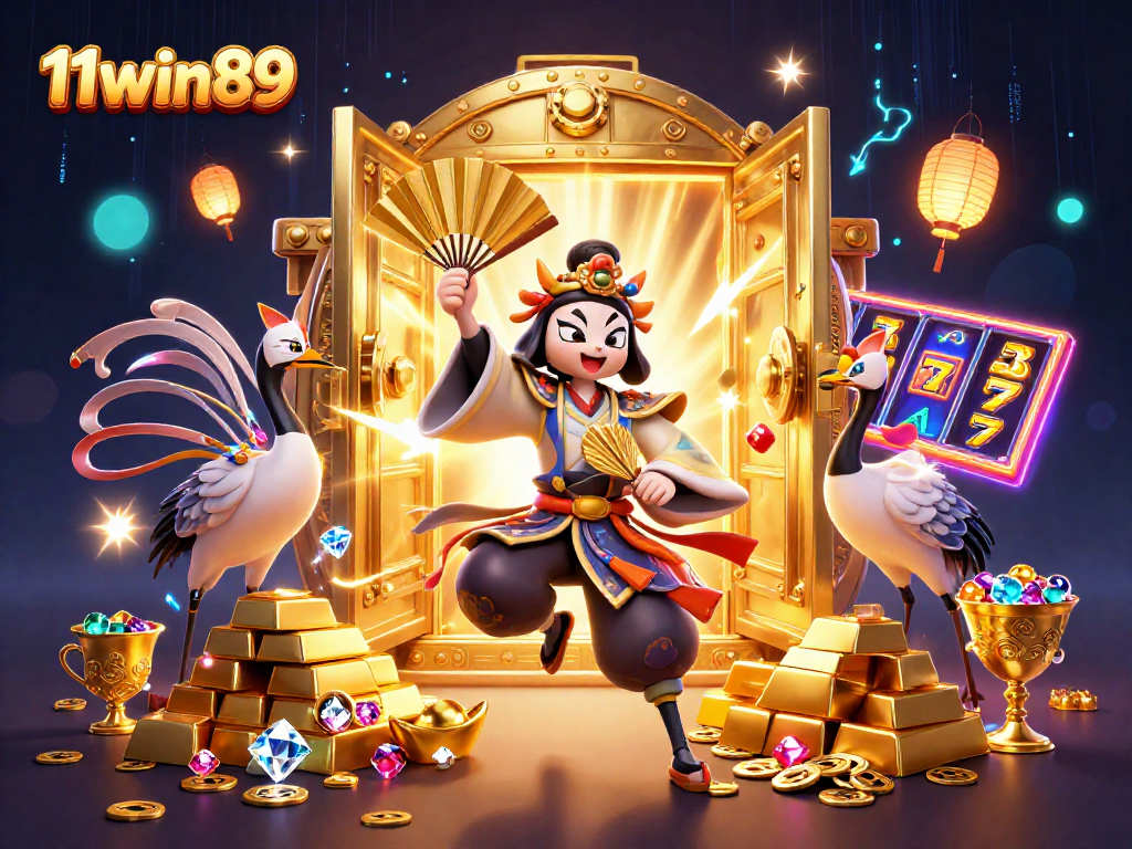 Engage with thrilling slots at 11win89, featuring vibrant game graphics and exciting treasure.