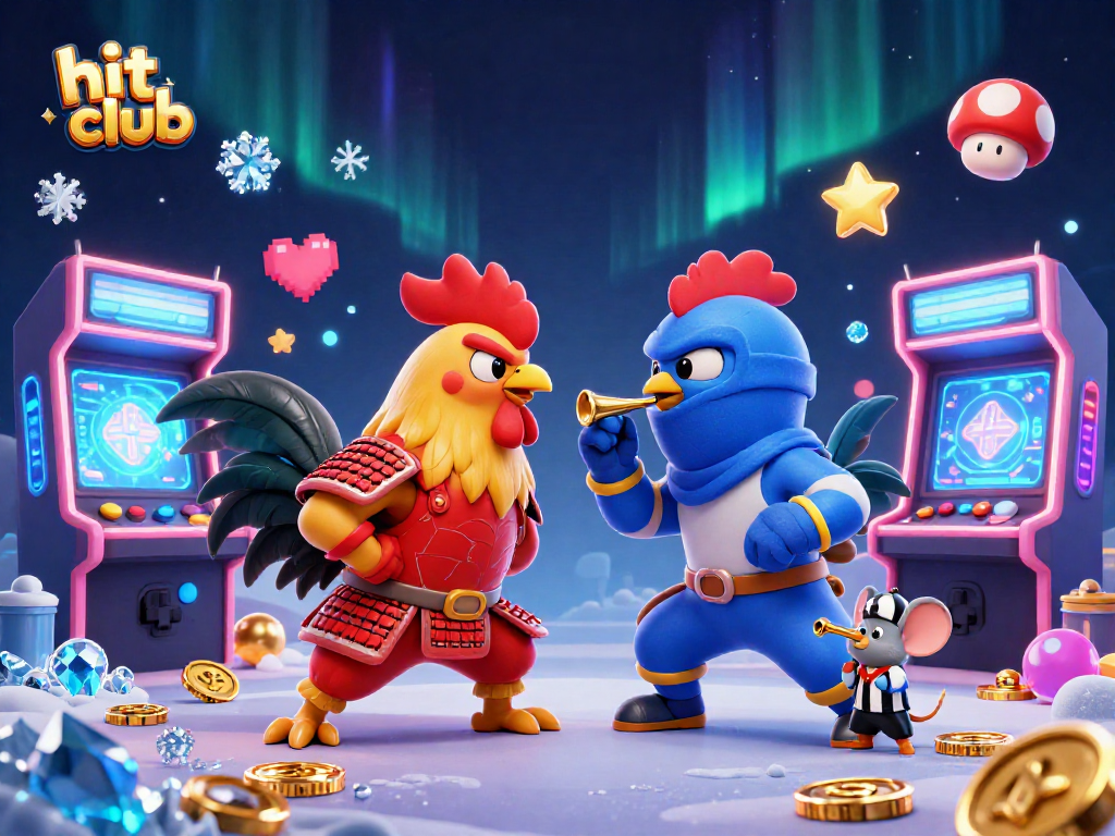Engage with the hit club as roosters clash in a vibrant casino inspired showdown