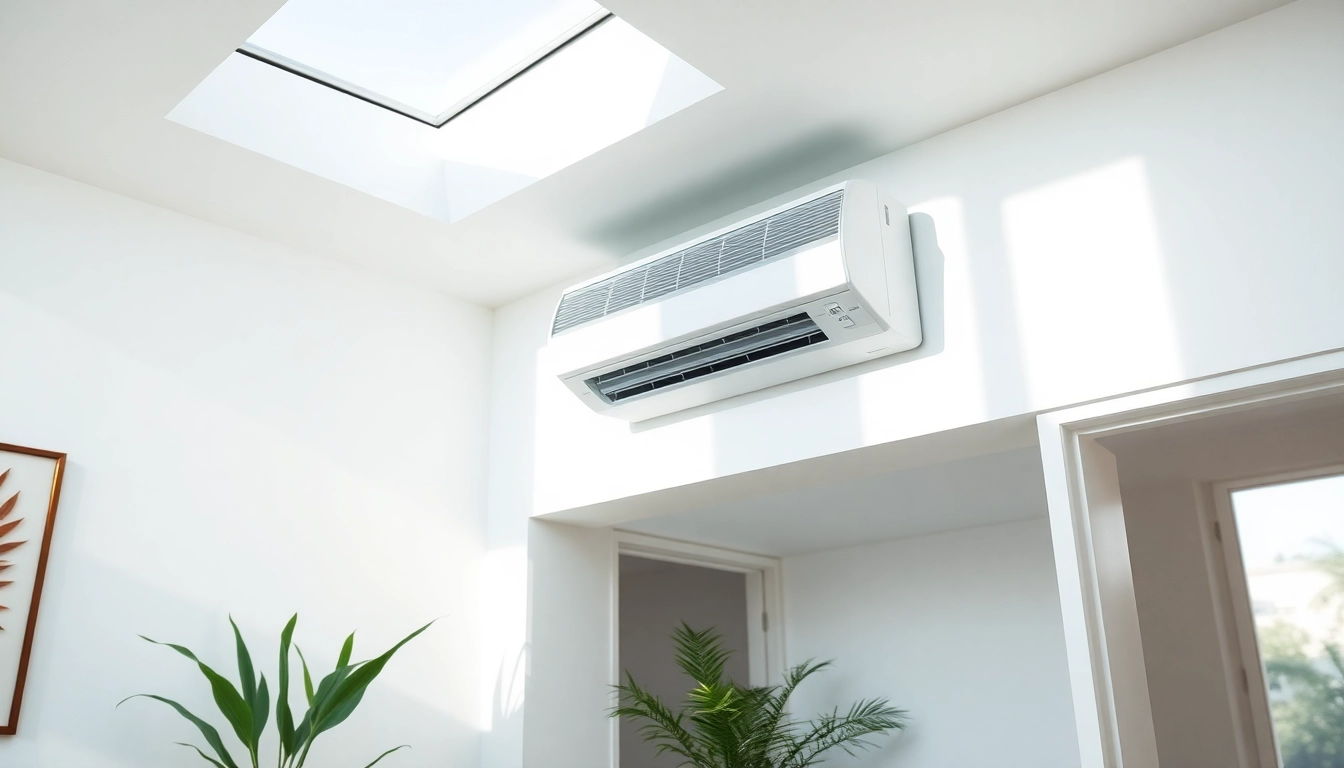 Installieren Sie Klimaanlagen professionell in Ihrem Zuhause für kühlen Komfort.