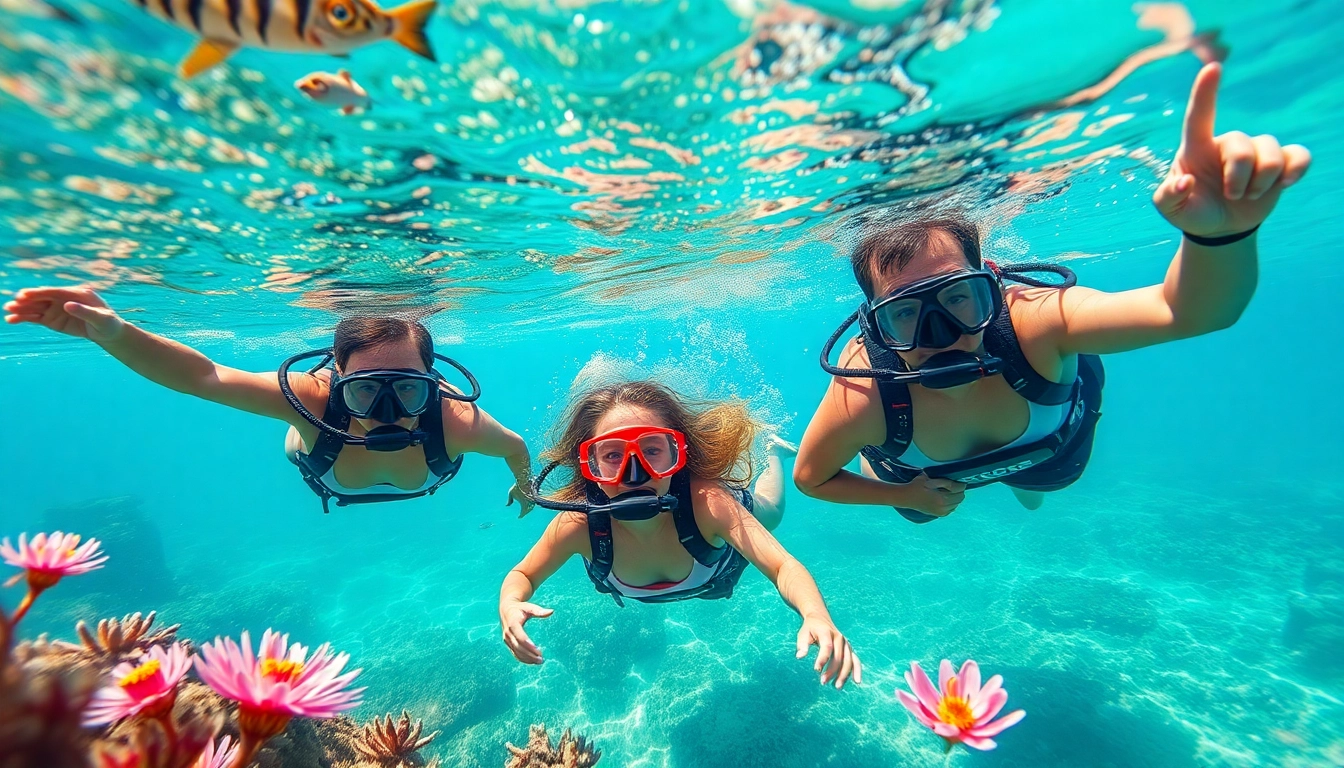 Tauchen in Playa del Carmen mit unserer Tauchschule, umgeben von bunten Fischen und klaren Gewässern.