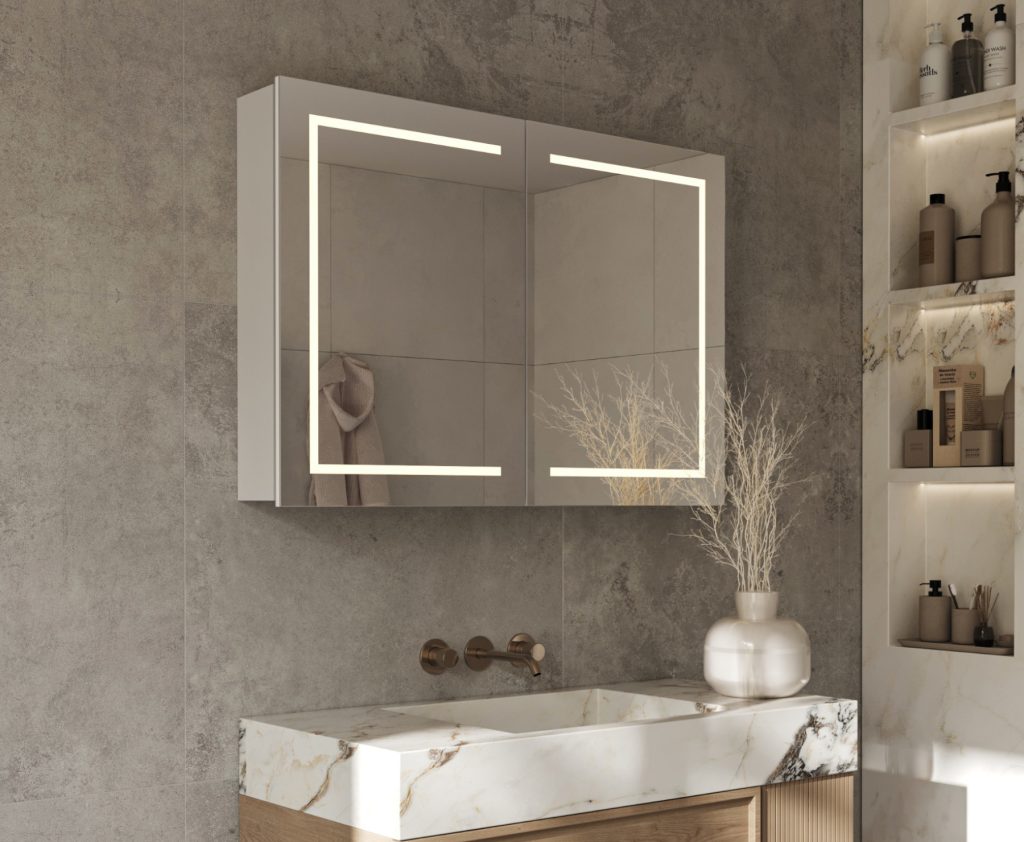 Elegante Lösungen für Ihr Badezimmer: Der sonni Spiegelschrank