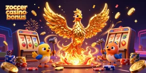 Zoccer Casino Bonus: Gewinne mit dem phönixähnlichen Online-Glücksspiel und funkelnden Bonusangeboten.