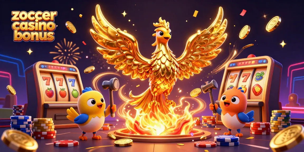 Zoccer Casino Bonus: Gewinne mit dem phönixähnlichen Online-Glücksspiel und funkelnden Bonusangeboten.