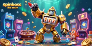 Erleben Sie die Spannung im SpinBoss Live-Casino mit echten Dealern und dynamischen Tischen.